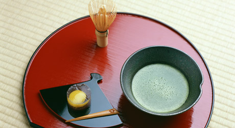 京都でお抹茶
